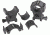 SightMark Extra High Tactical Mounting Picatinny Rings, 30mm/1inch, Black SM34008