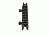 Sniper 1.22 in High Profile Riser Rifle Scope Mount - 13 Picatinny Slots, Black MRSLH