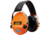 Sordin Supreme PRO-X Headband Headset, Leather Headband, Orange Cups, 500757