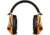 Sordin Supreme PRO-X Slim Headset, Leather Headband, Orange Cups, 520472