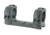 Spuhr Picatinny Aesthetic Mount w/Classic Rings, 0 MOA, Dia 30mm, H 1in, Black 7340150712143