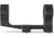 Steiner T-Series Cantilever Mount, 34x40mm, 25Moa Cant, Black, 5972