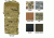 Tactical Assault Gear MOLLE Hydration Bladder Carrier ABU MH2O1ABU