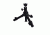 Longshot by Target Vision Mini Tripod, Black, TV-AT101