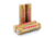 Tenergy 14500 3.7V 800mAh 2.96Wh Li-Ion Rechargeable Battery,Gold,Pack of 4 w/PCB, 30021