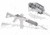 Texas Weapon Systems Gen-3 Handguard w/Dog Leg Scope Rail, AKM/AK-47/AK-74, Black, 35510