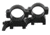 Traditions A1373 Weaver QD Ring Set 1 Dia Medium Black Matte
