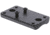 TruGlo Dot Optic Red Dot Sight Mount for Mossberg Shotguns, Black Steel, TG-TG8955M1