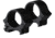 TruGlo Lightweight Quad Lock 1 in Scope Rings Mount, Picatinny/Weaver Rails, Medium, Black, TG-TG8961B1