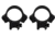 TruGlo Lightweight Quad Lock 1 in Scope Rings Mount, Rimfire/Airgun Rails, Medium, Black, TG-TG8961B3