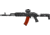 UTG Accu-Sync, Picatinny Mount, Fits AK Platforms with Standard Receiver Side Rails, Universal Fit, Anodized Finish, Black, 6061-T6 Aluminum Construction