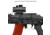 UTG Accu-Sync, Picatinny Mount, Fits AK Platforms with Standard Receiver Side Rails, Universal Fit, Anodized Finish, Black, 6061-T6 Aluminum Construction