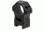 UTG PRO 30mm/2PCs High Profile P.O.I Picatinny Rings, Black, RWU013022