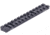 UTG Pro Model 500 Shotgun Picatinny Rail Mount, Black, MTU029SG