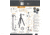 Vanguard Veo3X Lightweight Compact Travel Kit with Carbon 4-in-1 Tripod, Ball Head, Monopod, Bluetooth Remote, SPC, Black/Gray, VEO3X235CBP