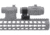 Vector Optics Flip-to-Side Mount Ring, 30mm Tube, Picatinny, 41mm Height, 90-degree Cant, 45 Steel, Black, SCSR-08