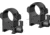Vector Optics Steel Weaver Qick Release Medium Profile Rings, 1 in