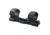 Vector Optics X-Accu 34mm Medium Profile One Piece Picatinny Mount, 20 MOA, Black, SCTM-61