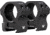 Vortex Pro Series 1 inch Rifle Scope Rings, Weaver/Picatinny, Medium Height, 0.95 inch, Black, PR1-M
