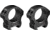 Vortex Pro Series 30mm Rifle Scope Rings, Weaver/Picatinny, Medium Height, 1 inch, Black, PR30-M