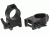 Warne 1&quot; Extra High Matte Quick Detach Rings 203LS