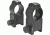 Warne 1in AR15 Flattop Aluminum Rifle Scope Rings A604M