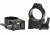 Warne Maxima Steel Rings, 1in, Ruger #1, MINI 14-30 Grooved Receiver, QD, High - Matte 2RLM