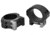 USED, Warne Hyperlite Rings, Matte Black, 34 mm, Low, 8520M