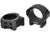 Warne Hyperlite Rings, Matte Black, 30 mm, Medium, 8514M
