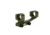 Warne Gen 2 Extended Skeletonized 30mm MSR Mount, Mil-Spec OD Green, XSKEL30OD