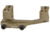 Warne Gen 2 Extended Skeletonized MSR Mount, 1 Inch Tube, Ultra High, Dark Earth, XSKEL1DE