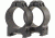 Warne Maxima Steel Rings, 30mm, Weaver/Picatinny, PA, High - Matte 215M