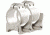 Warne Maxima Steel Rings, 1in, Weaver/Picatinny, QD, Medium - Silver 201LS