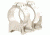 Warne Medium Quick Detach Rings w/Silver Finish 214LS