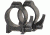 Warne Maxima Steel Rings, 30mm, Weaver/Picatinny, QD, Medium - Matte 214LM