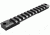 Warne Tactical 1-Piece Rail System for Remington Police Short Action - Matte Black 