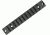 Warne Tactical 20MOA Long Distance Rail, Remington Police Short Action - Matte Black