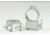 Warne X-High Quick Detach Rings w/Silver Finish 216LS