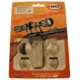 ADCO Scope Rings See Thru 22 Groove, 1in, Nickel, R22N