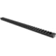 AIM Sports Inc 12in X 0.48in Uncut Rail Blank, Black, Small, MB1248