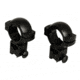 AimSports 30mm Rings 3/8in. Dovetail/1in. Insert-High, Black QD30T