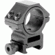 AimSports 30mm Weaver Rings/1in. Insert Heavy Duty Medium, Black QW30TM