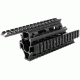 AimSports AK/Romanian Tactical Quad Rail, Black MK003Q, EDEMO1