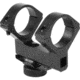 AimSports AR15/M16 Compact 30mm w/ 1in. Inserts One Piece Scope Mount For Ch, Black MT006C