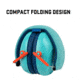 Allen ULTRX Passive Youth Hearing Muff, Childrens, Teal, 4115