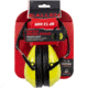 Allen Youth Sound Shield Foldable Safety Earmuffs, 21 dB NRR, ANSI S3.19 &amp; CE EN352-1 Hearing Protection Rated, Black/Chartreuse, One Size, 2327