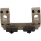 American Defense Manufacturing 34mm Straight Up Dual Ring Scope Mount w/ 1/2in Titanium GI Bolts, Flat Dark Earth, Small, AD-RECON-S-34-FDE-TGIB