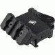 American Defense Manufacturing 45 Degree Offset Mount, 3in, Standard Lever, Black, AD-45-3R STD