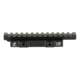 American Defense Manufacturing AD-1700, Quick Detach Riser Riflescope Mount, Fits Picatinny, Anodized Finish, Black, AD-1700-XLR-STD