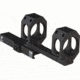 American Defense Manufacturing Dual Ring Scope Mount w/ a 3in Offset, Single QD Lever, 40mm Rings, Black, AD-SCOUT-X 40 STD-TL